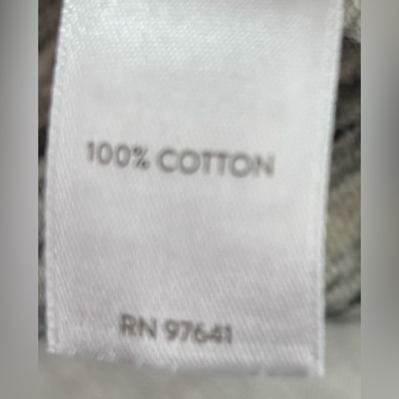 J. Jill Pure Jill XL Oversized Heathered Gray Cotton Cowl Neck Sweatshirt - Picture 6 of 8